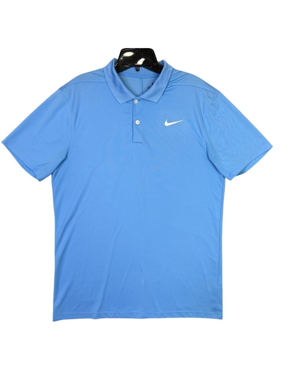 Nike Victory Polo Shirt Mens Small S Light Blue Golf Standard Dri Fit BV0354-412